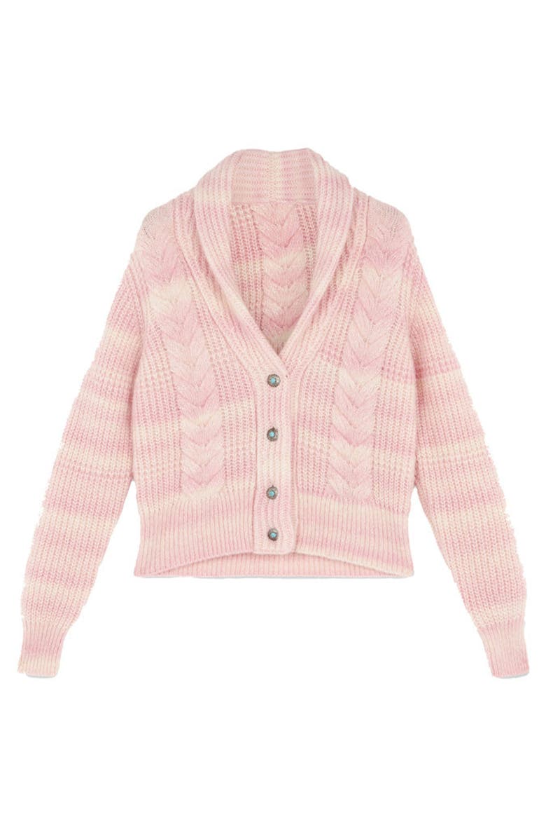 Lexi Alpaca Wool Cardigan, Main, color, PINK