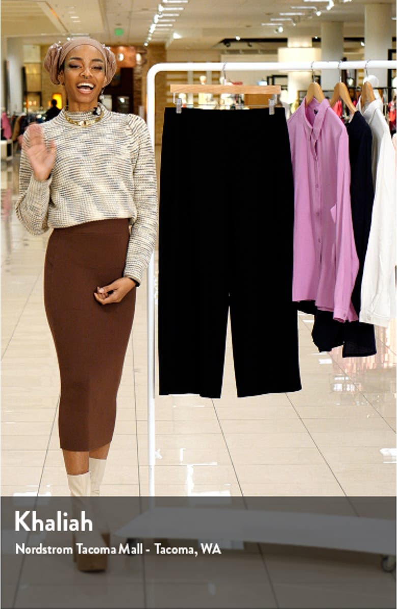 Wide Leg Ankle Pants, sales video thumbnail