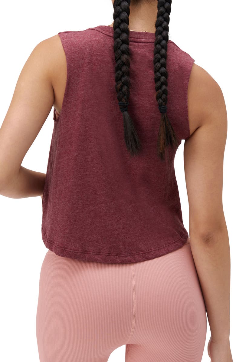 Spiritual Gangster Create Wellness Graphic Crop Tee, Alternate, color, 