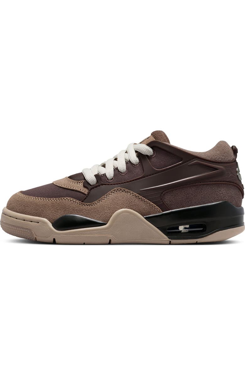 Jordan Kids' Air Jordan 4 RM Sneaker, Alternate, color, Ironstone/ Olive/ Brown