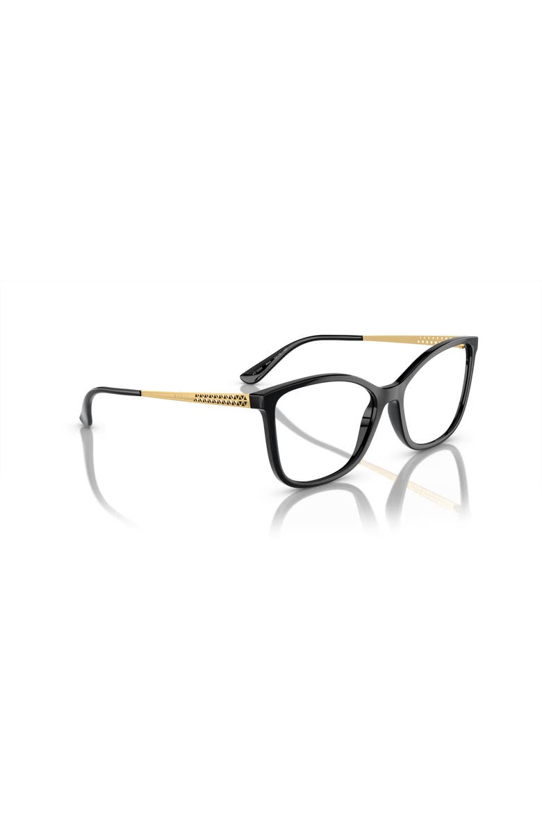 Vogue Eyewear 54mm Butterfly optical glasses, Alternate, color, Black