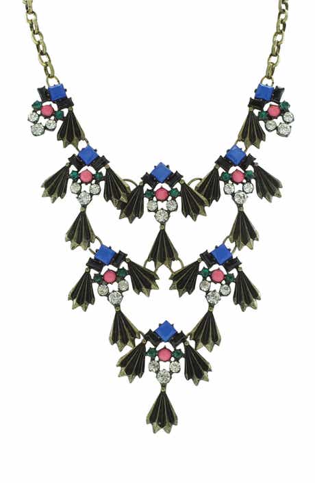 OLIVIA WELLES Abby Drop Necklace