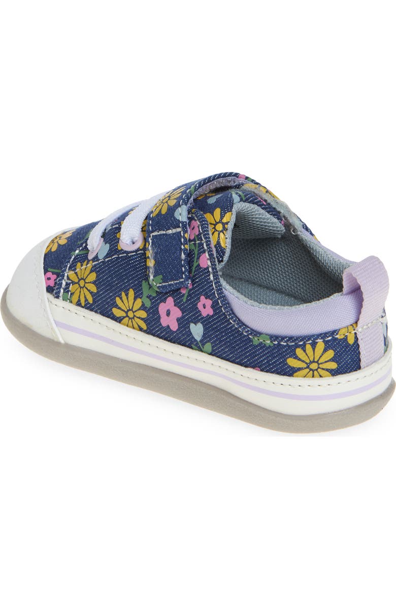 See Kai Run Stevie Floral Print Sneaker, Alternate, color,