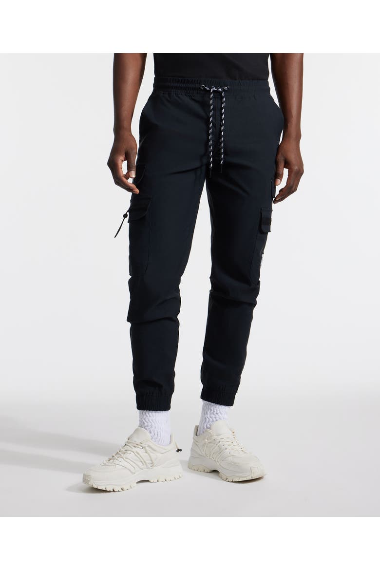 Several Steps Cargo Jogger, Main, color, Black