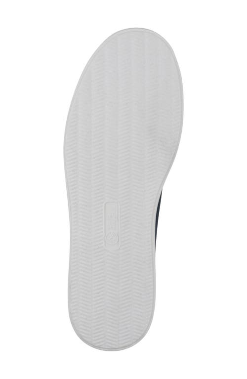 White Mountain Footwear Upright Woven Slip-on Sneaker In Navy Fabric