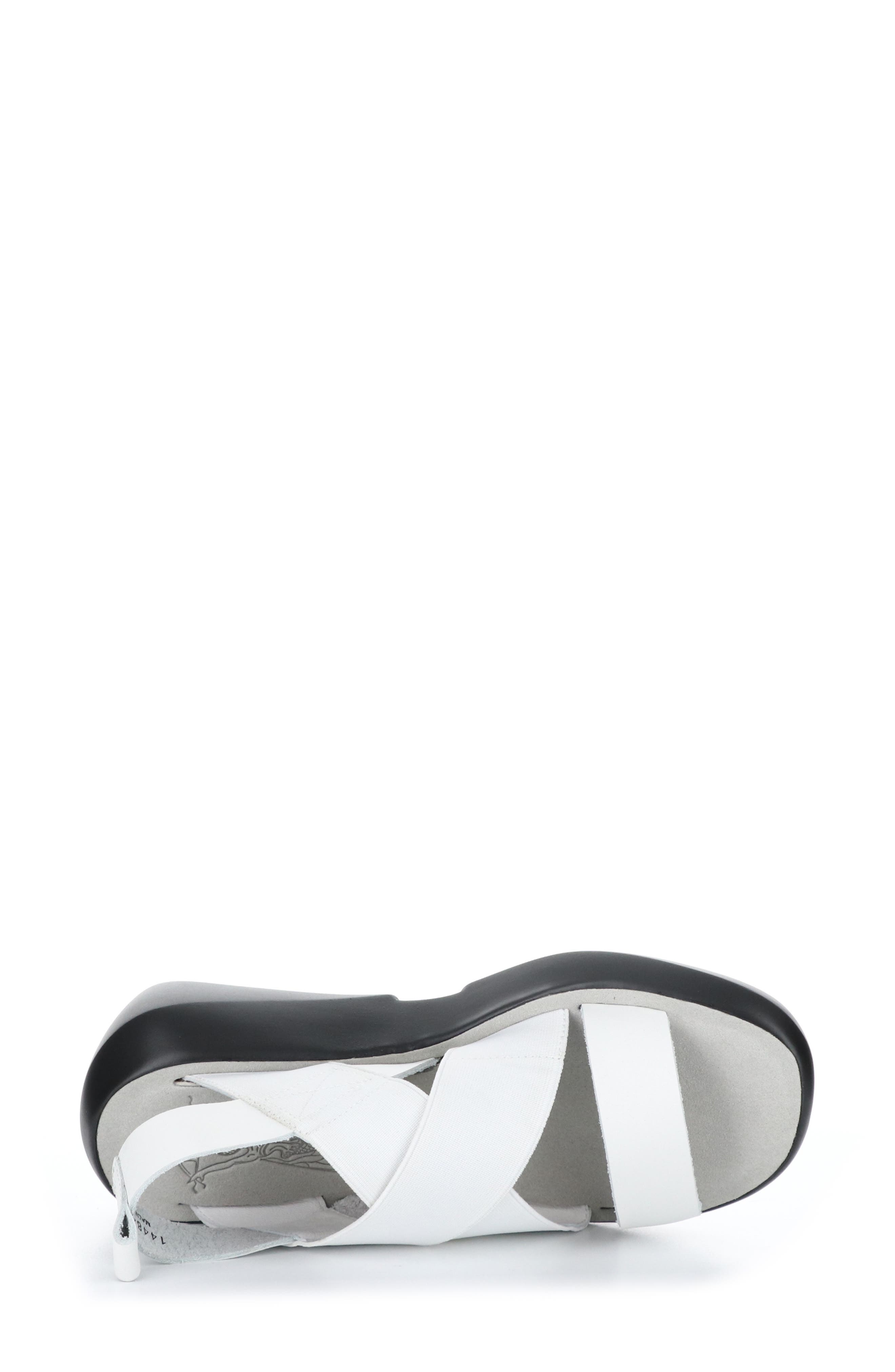 Fly London Baji Sandal, Alternate, color, 002 Off White Brookl