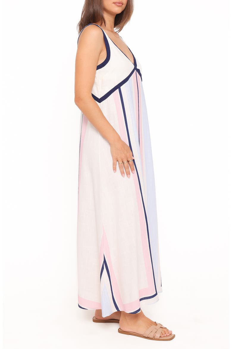 Mackay Stripe Maxi Dress, Alternate, color, BLUE/ PINK STRIPE
