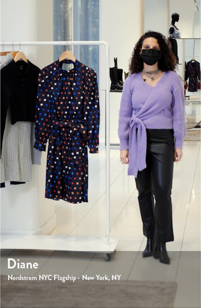 Polka Dot Long Sleeve Dress, sales video thumbnail