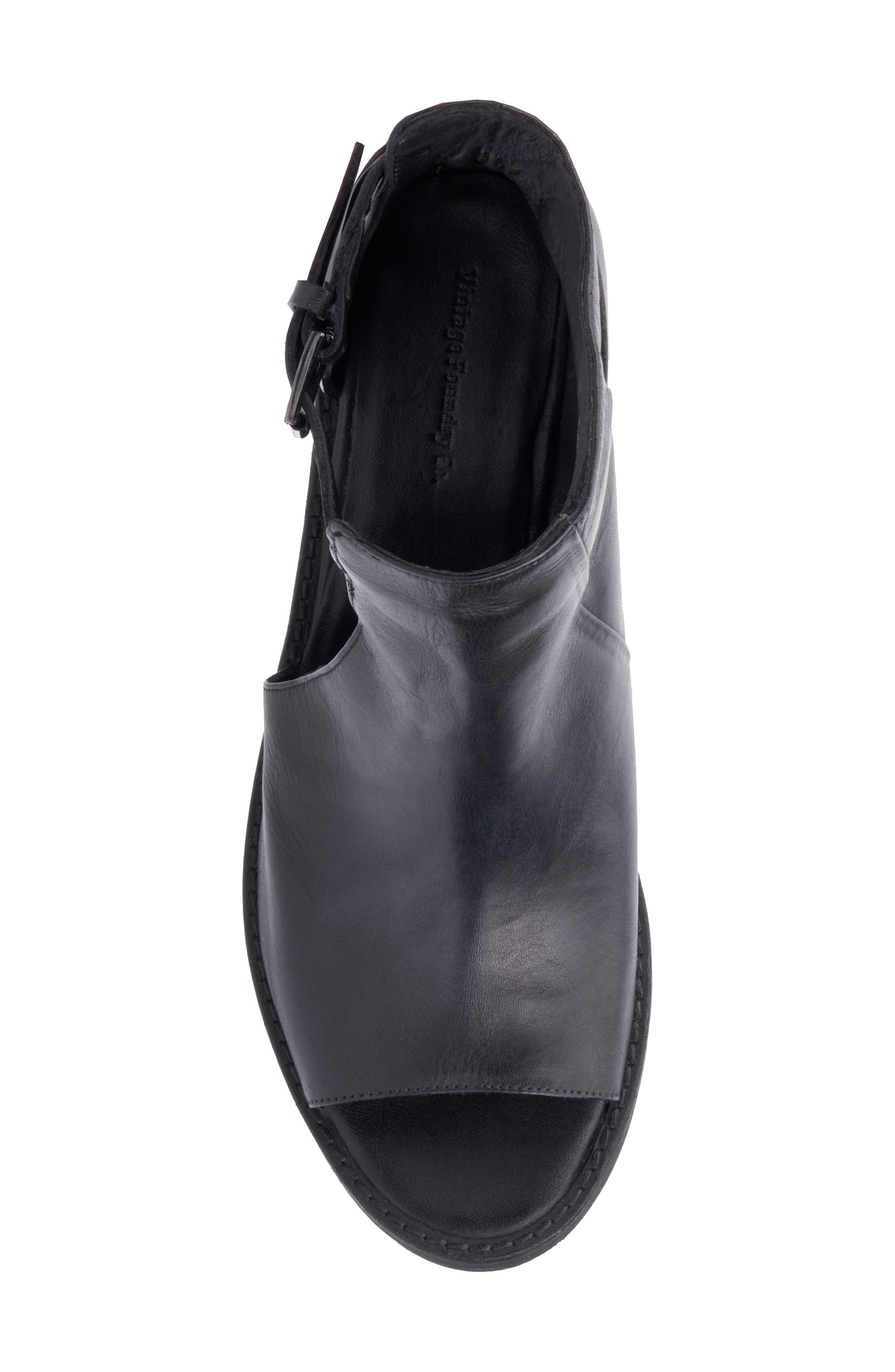 VINTAGE FOUNDRY Laverne Block Heel Sandal, Alternate, color, Black