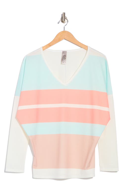 Go Couture V-neck Dolman Sleeve Sweater