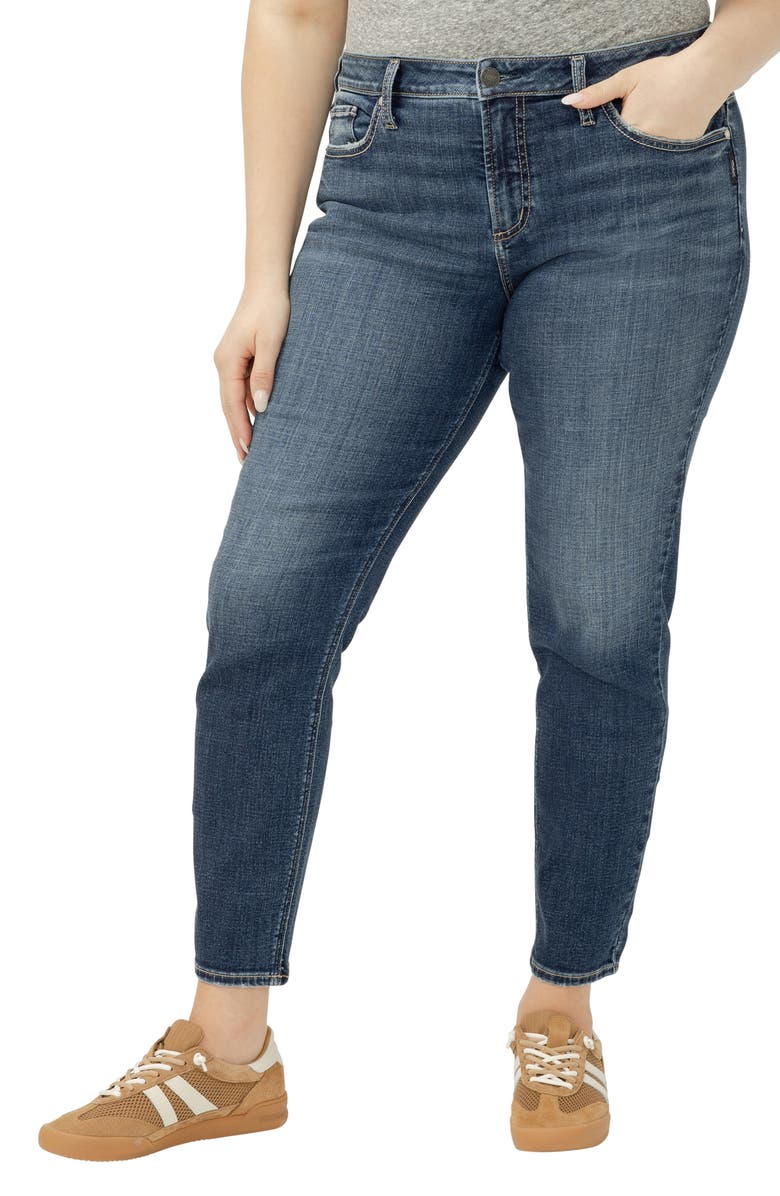 Silver Jeans Co. Suki Skinny Jeans, Main, color, Orion