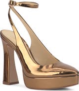 Jessica Simpson Nelica Ankle Strap Platform Pointed Toe Pump