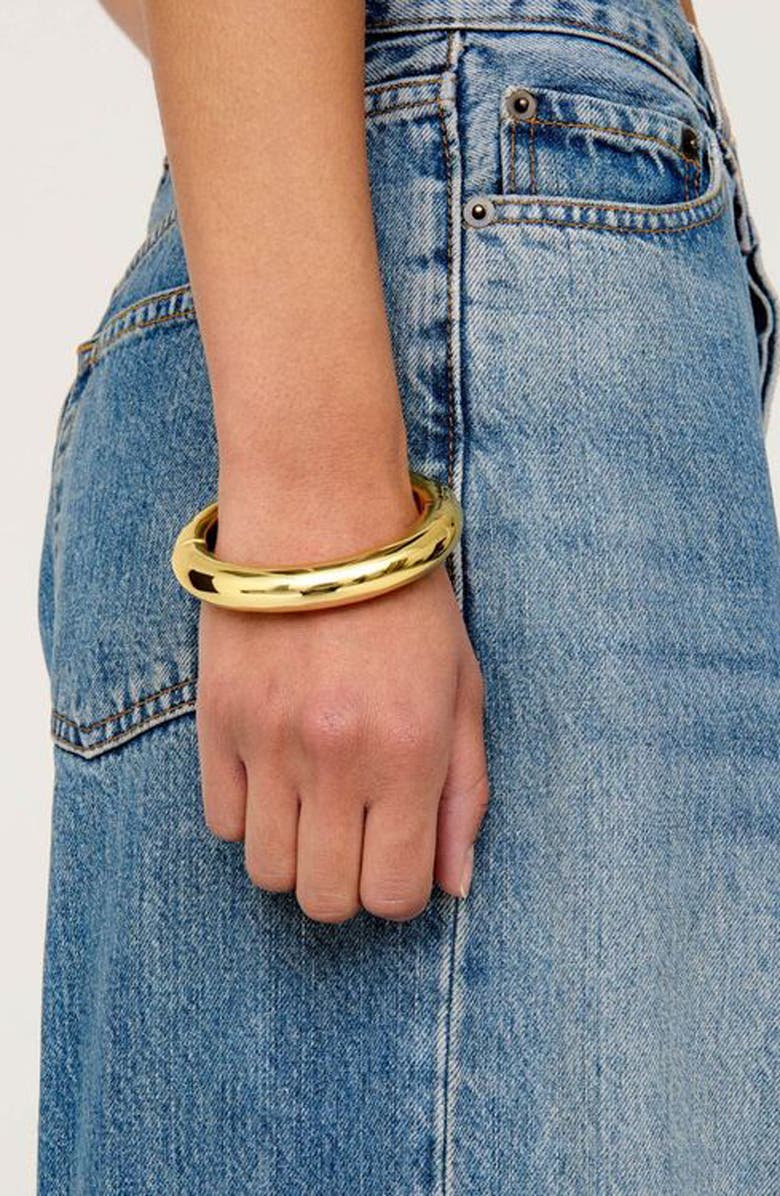 Éliou Boble Bangle, Alternate, color, Gold Plated