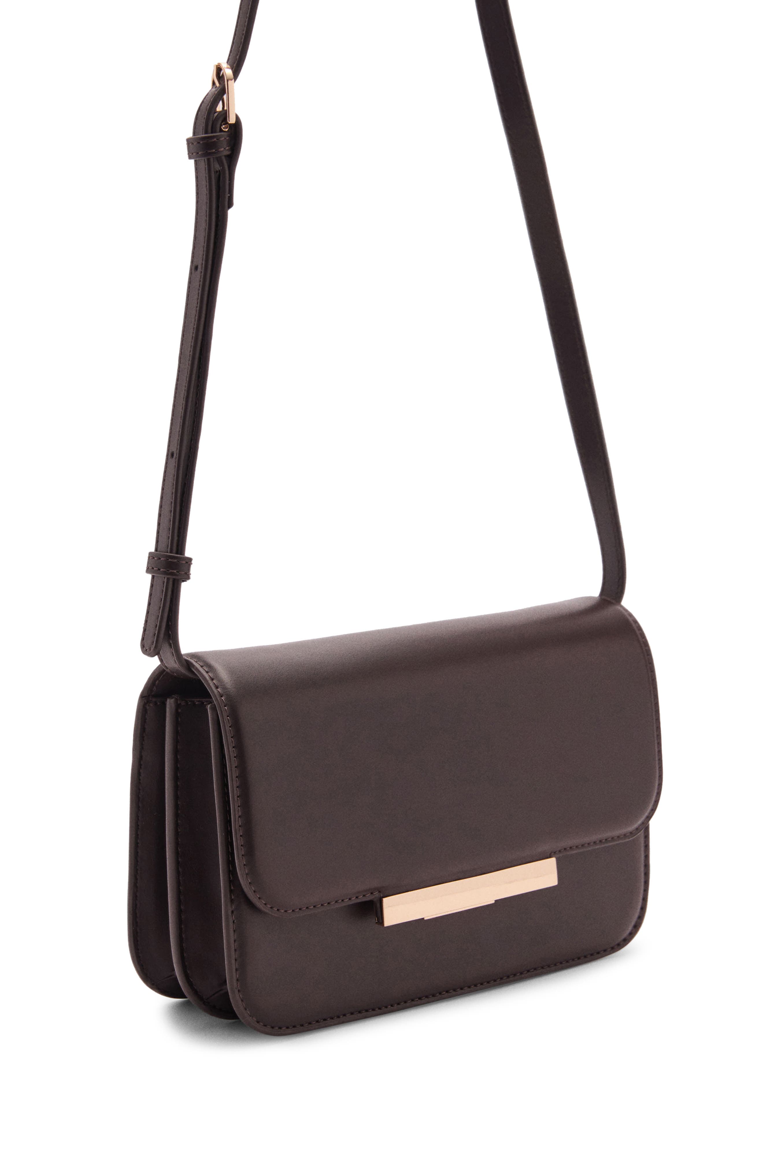 MANGO Flap Crossbody Bag, Alternate, color, 