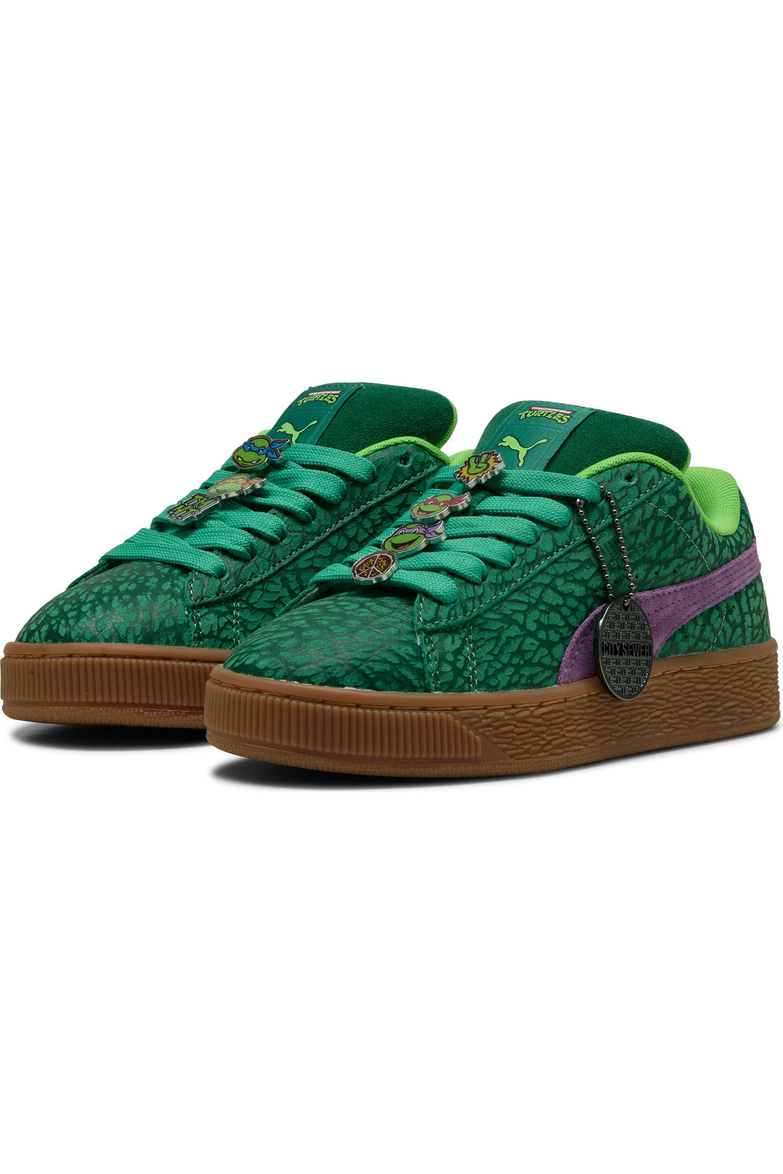 Small Mutant PUMA x Teenage Mutant Ninja Turtles Kids' Suede XL Sneaker | Nordstrom