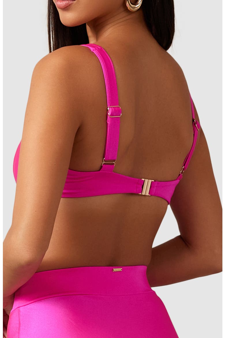 Chance Bikini Top, Alternate, color, Magenta