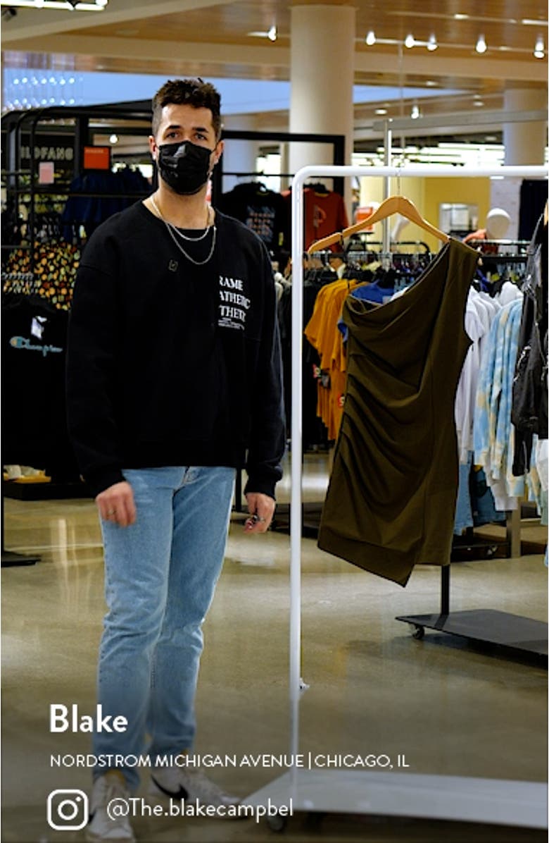 Nada Asymmetric Hem One-Shoulder Dress, sales video thumbnail