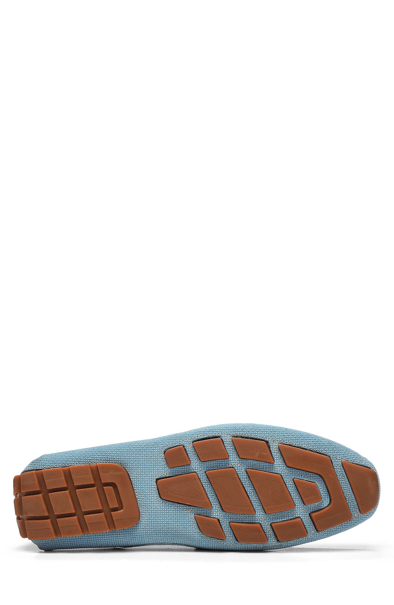 Leather Trim Loafer, Alternate, color, BLUE-BLUE