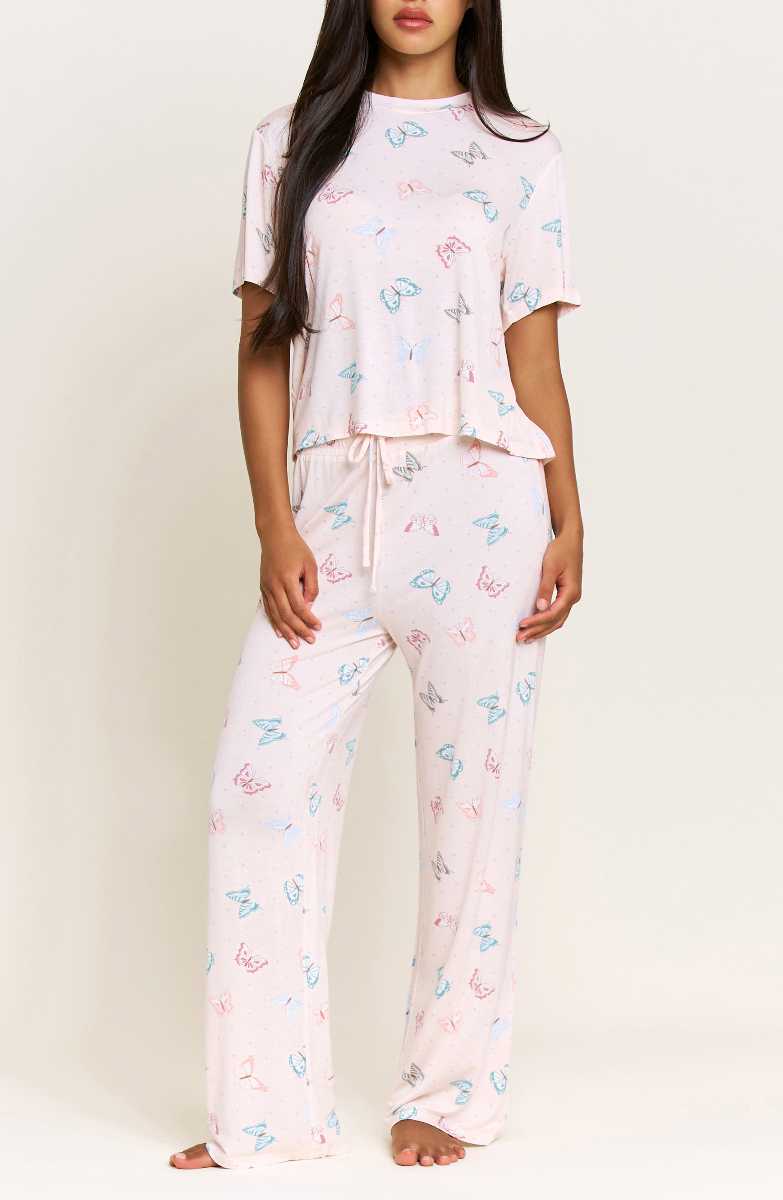 POWDERY PEACH BUTTERFLIES