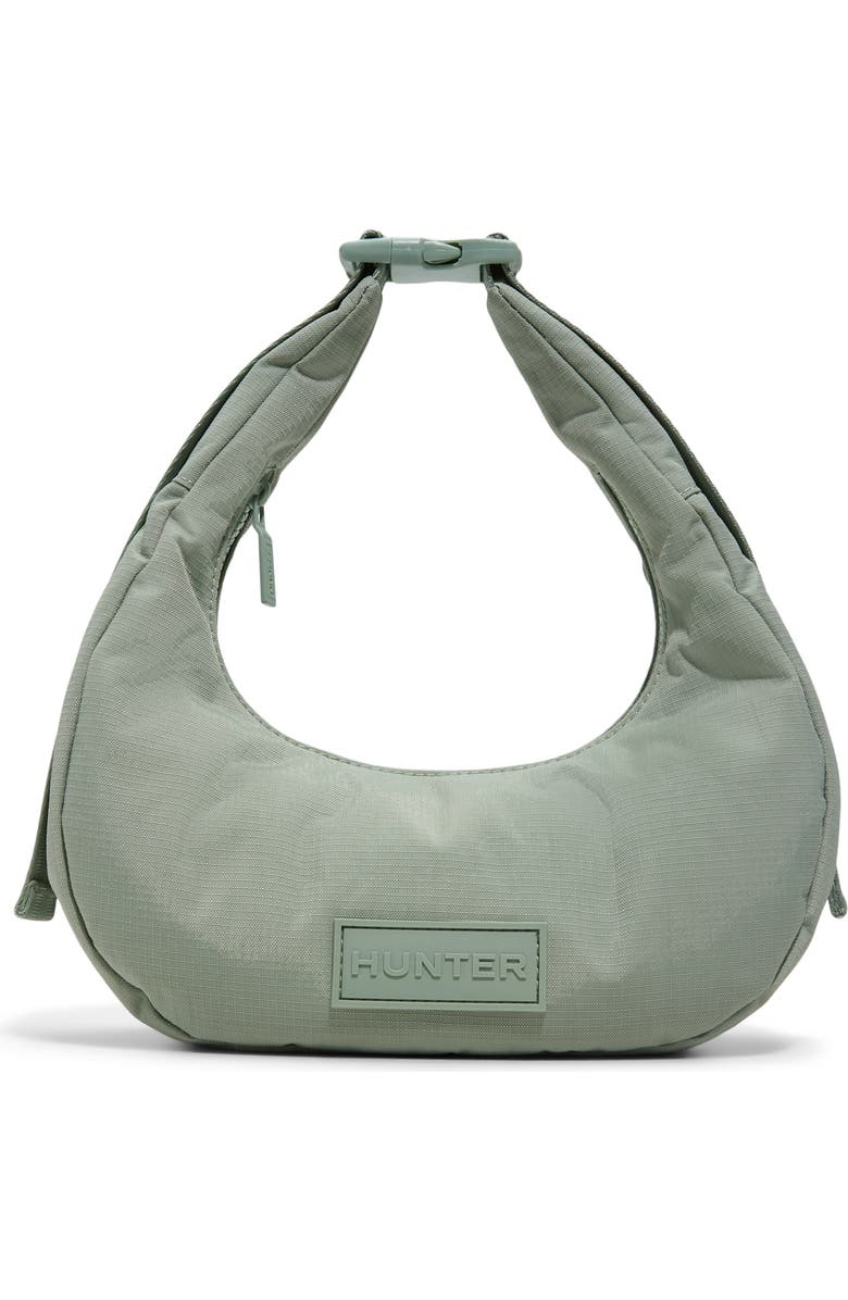 Hunter Mini Lune Shoulder Bag, Main, color, Sage