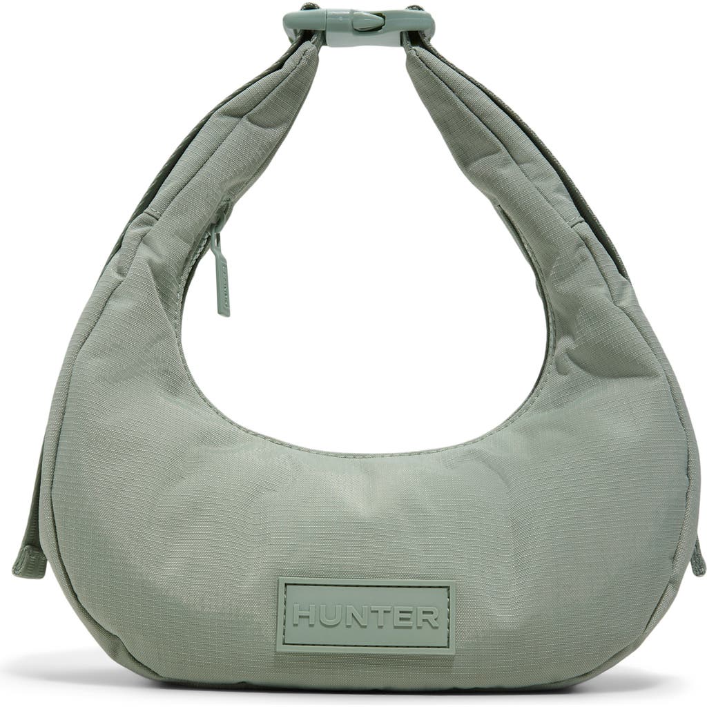 Hunter Mini Lune Shoulder Bag In Sage