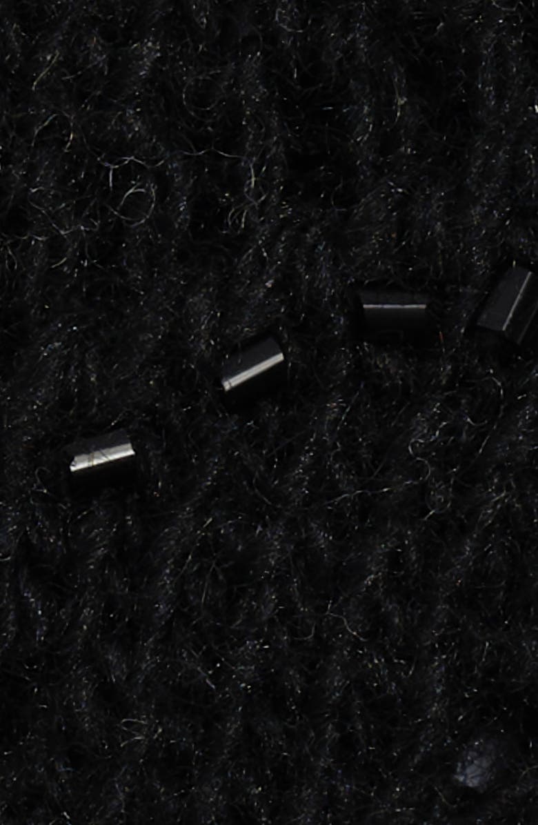 Lauren Ralph Lauren Beaded Fashion Hat, Alternate, color, Black