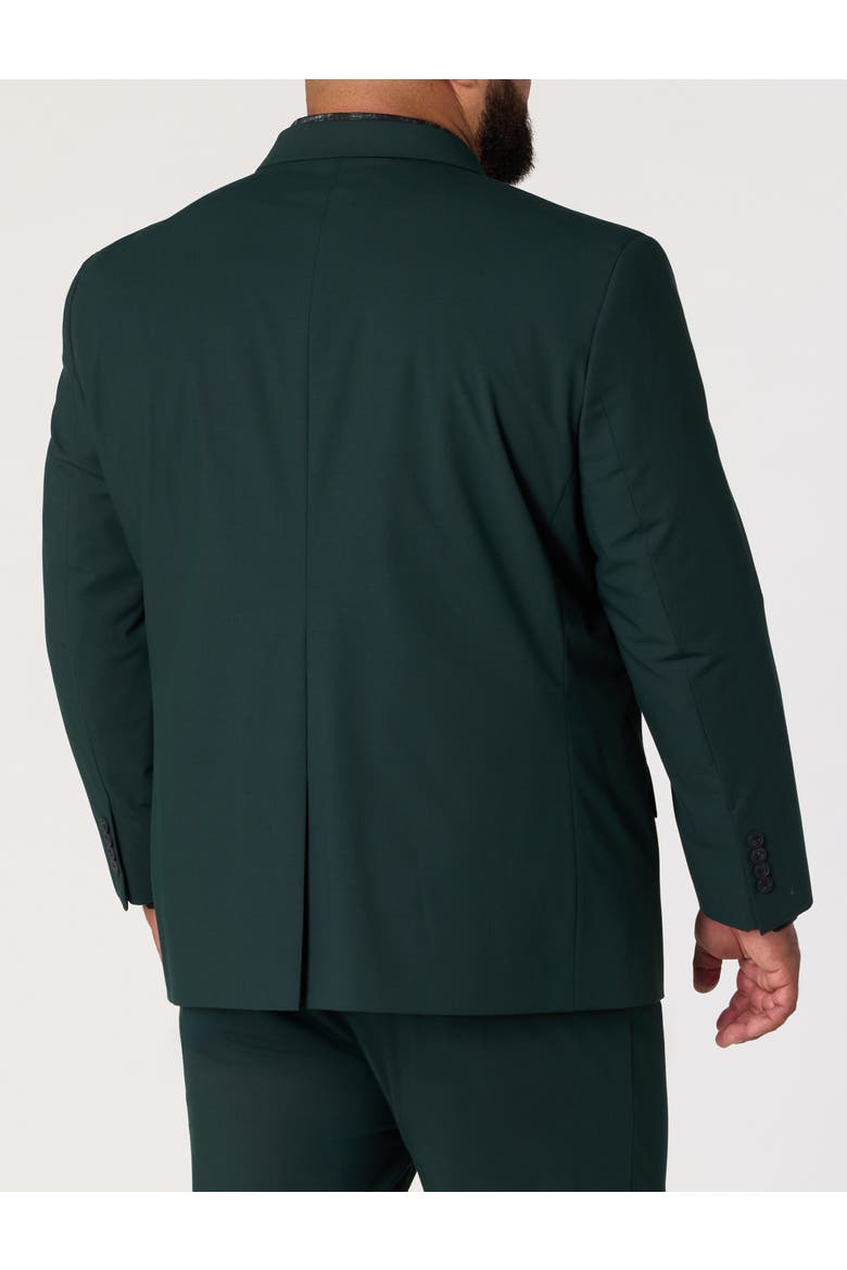 Big & Tall Machine Washable Suit Jacket, Alternate, color, GREEN