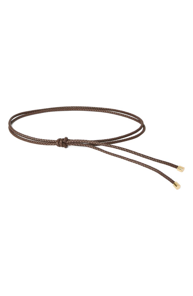B-Low the Belt Libby Woven Leather Belt, Main, color, 