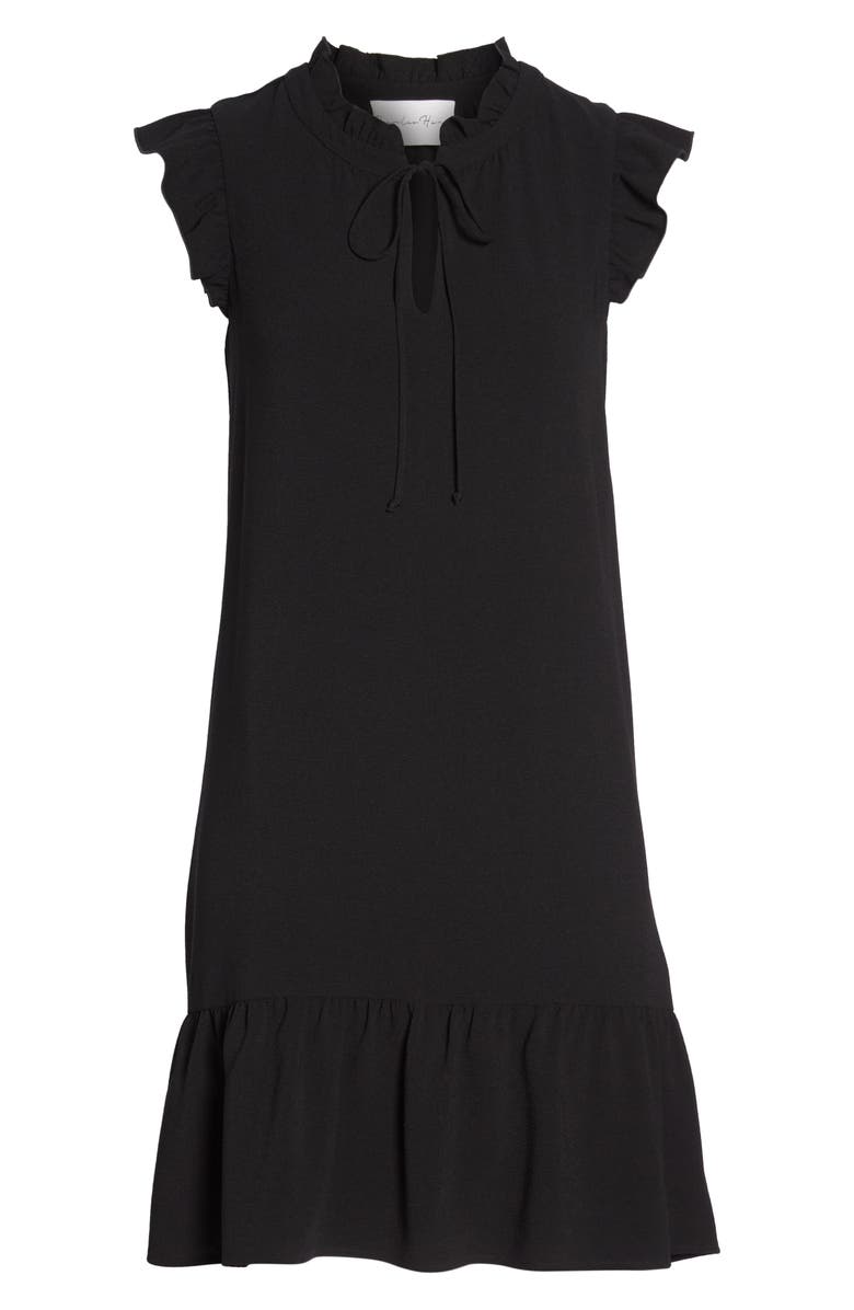 Charles Henry Ruffle Shift Dress, Alternate, color,
