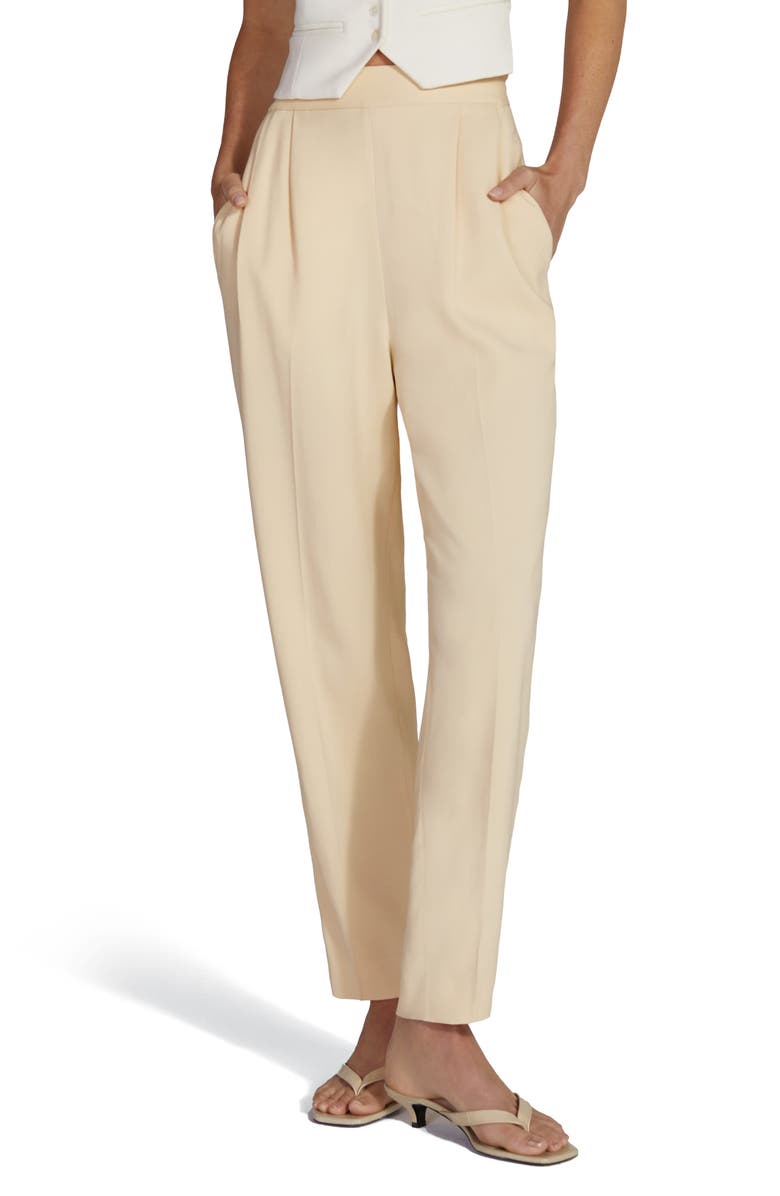 Favorite Daughter Side Zip Pleated Pants, Main, color, 