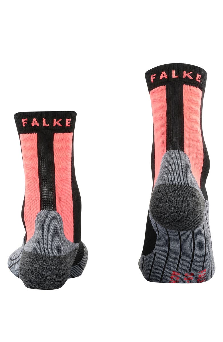 Falke Achilles Health Tendon Relief Athletic Socks, Alternate, color, Black