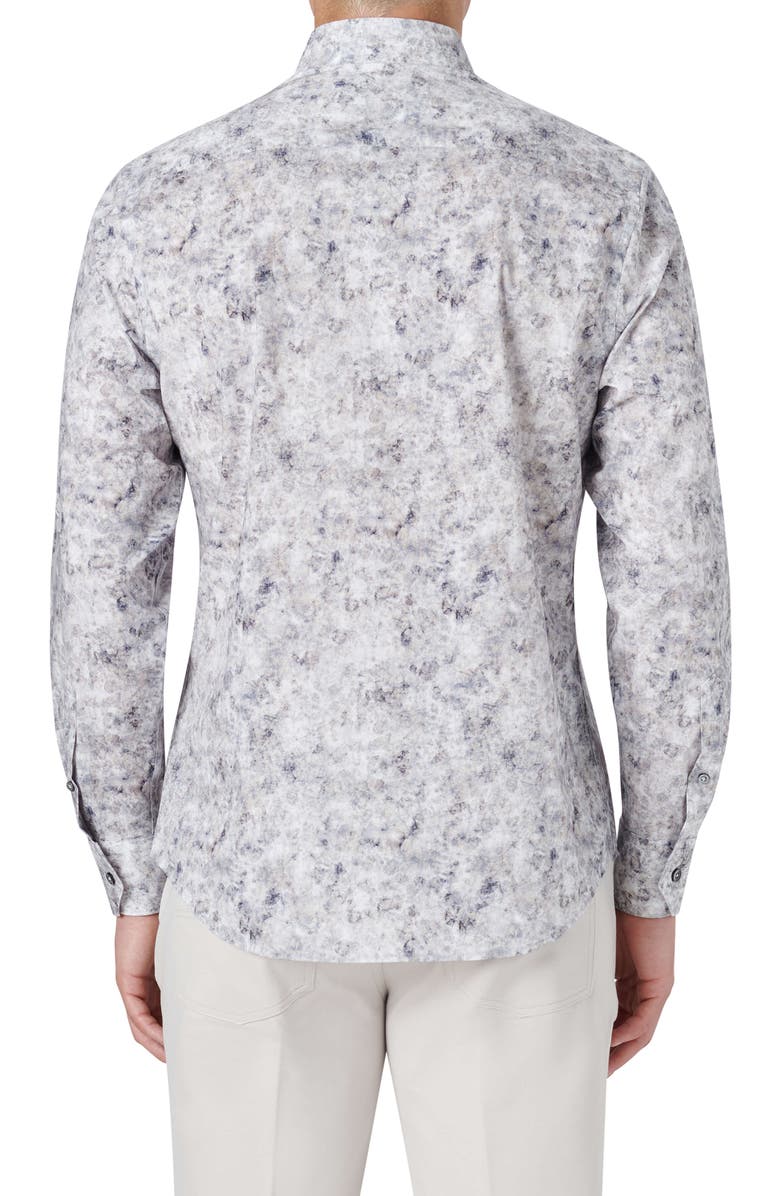 Bugatchi Shaped Fit Button-Up Shirt, Alternate, color, 