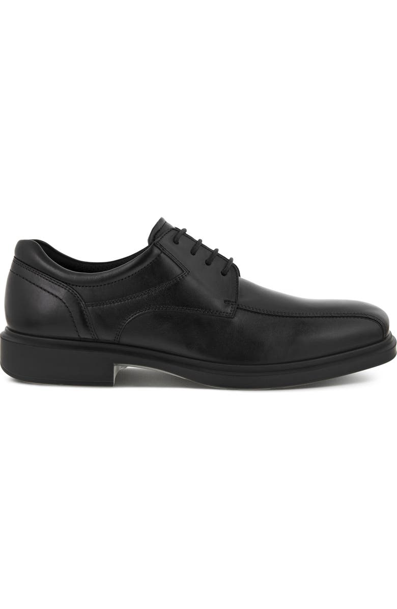 ECCO Helsinki 2.0 Bike Toe Leather Derby, Alternate, color, Black