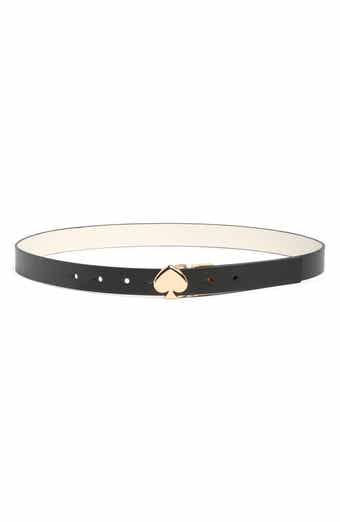 Kate Spade New York 25mm reversible spade leather belt