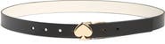 Kate Spade New York 25mm reversible spade leather belt