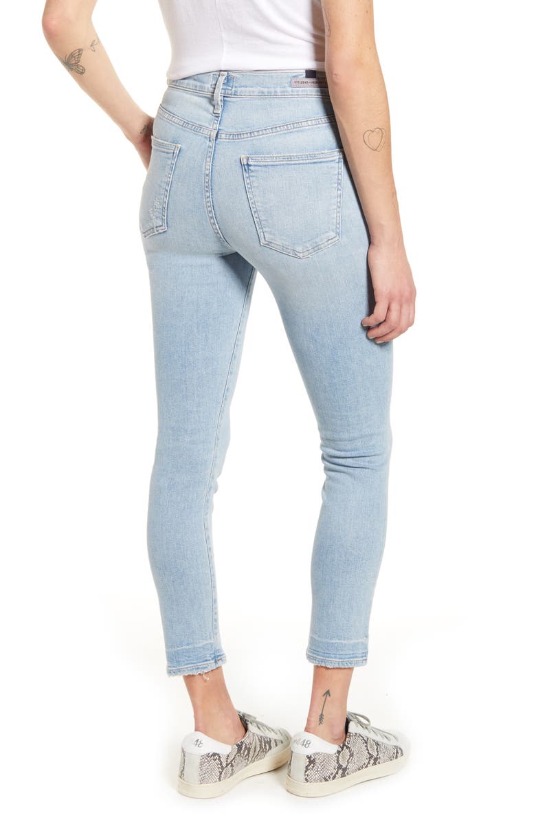 Citizens of Humanity Rocket High Waist Crop Skinny Jeans, Alternate, color, 