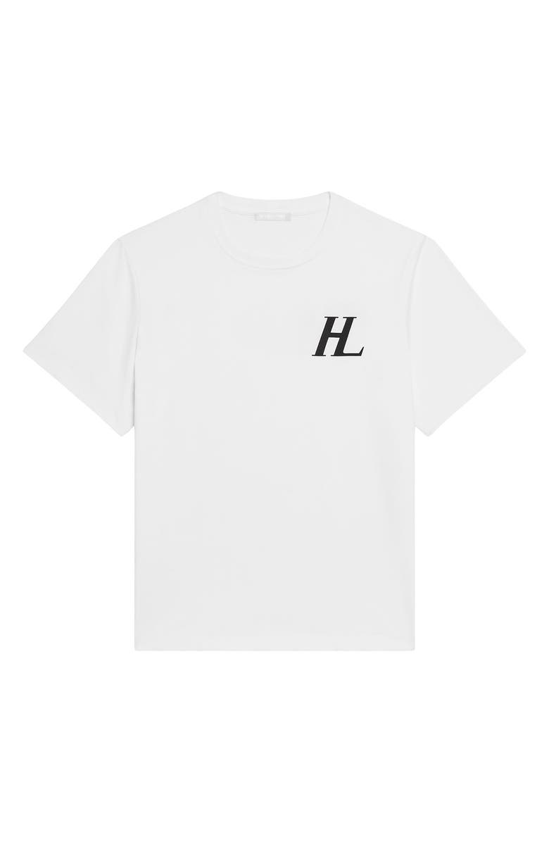 Helmut Lang Capsule Logo Graphic T-Shirt, Alternate, color, White - 100