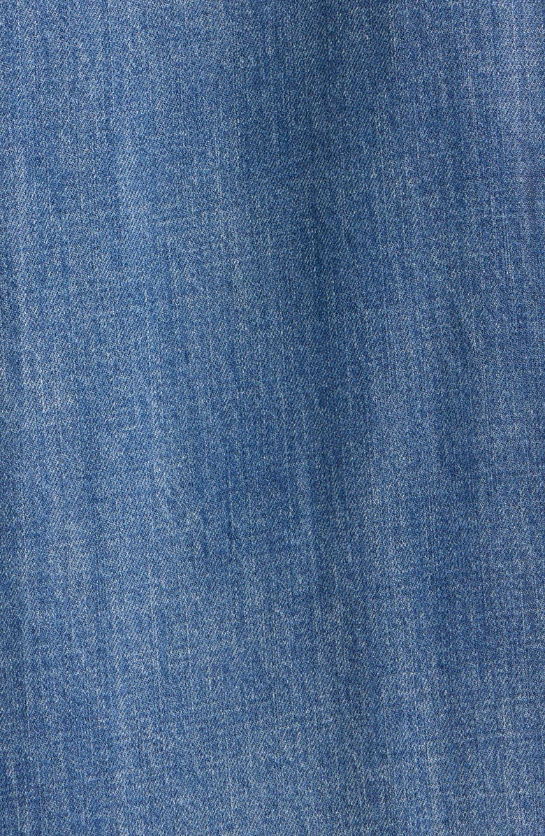 Rails Bethany Embroidered Collar Button-Up Denim Top, Alternate, color, Antique Blue