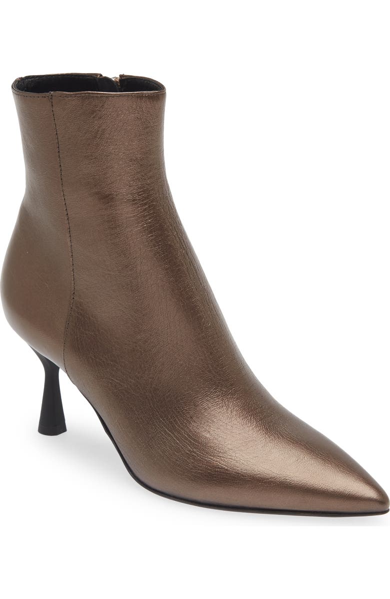 AGL Ide Metallic Leather Bootie, Main, color,