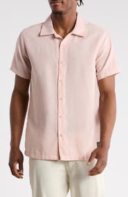 Hurley Yarn Dye Textured Short Sleeve Shirt