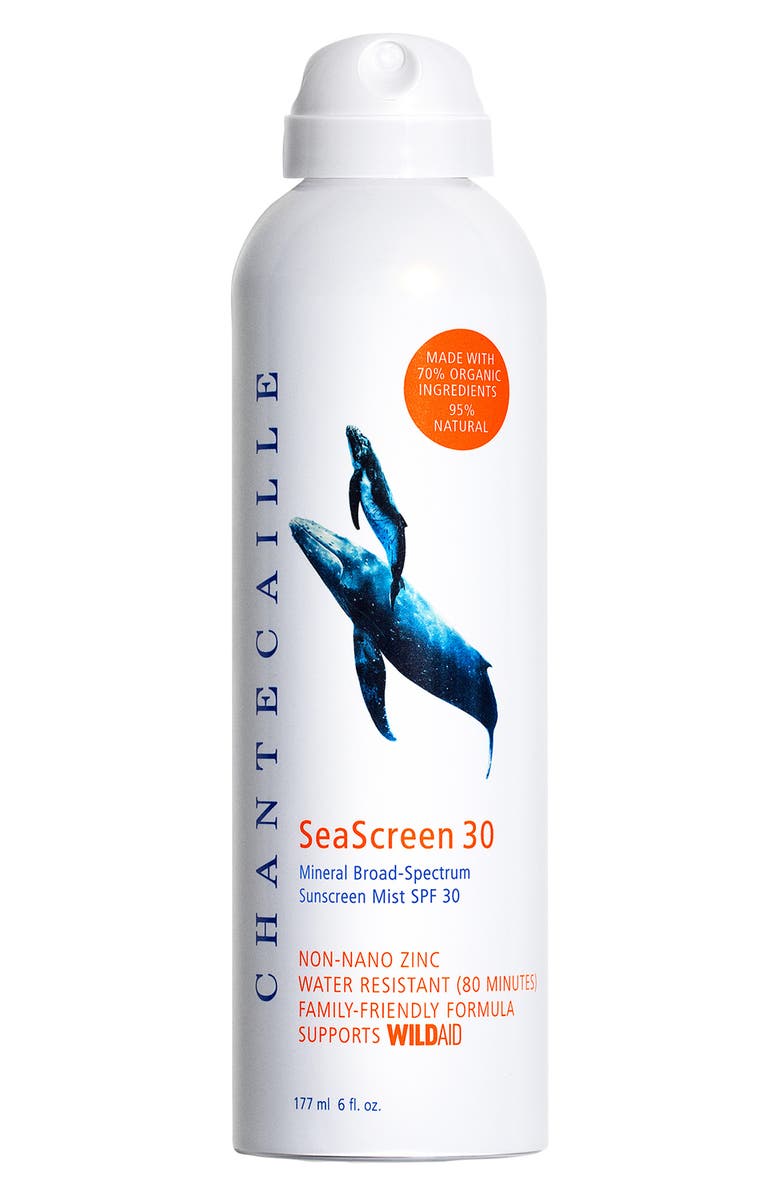 Chantecaille SeaScreen 30 Mineral Broad-Spectrum Sunscreen Mist SPF 30, Main, color, 