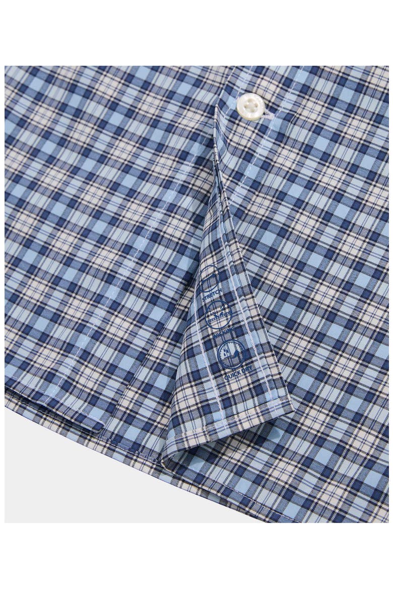 Classic Fit On-the-Go Performance Plaid Button-Down Shirt, Alternate, color, JAKE BLUE PLD
