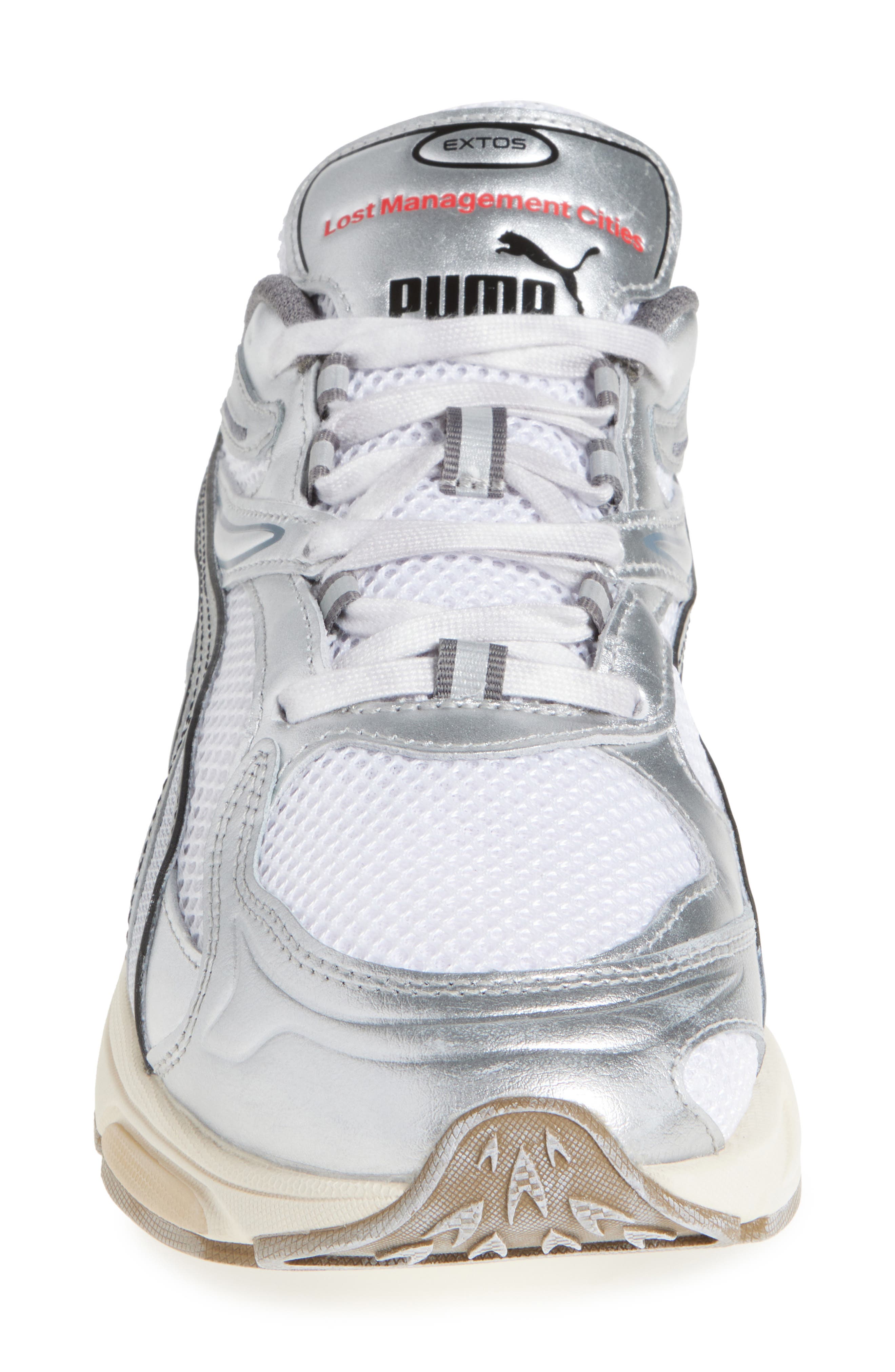 x LMC Extos Sneaker, Alternate, color, WARM WHITE-CAST IRON
