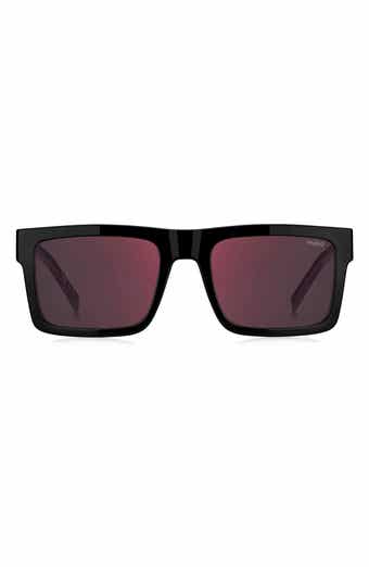 55mm Rectangular Sunglasses