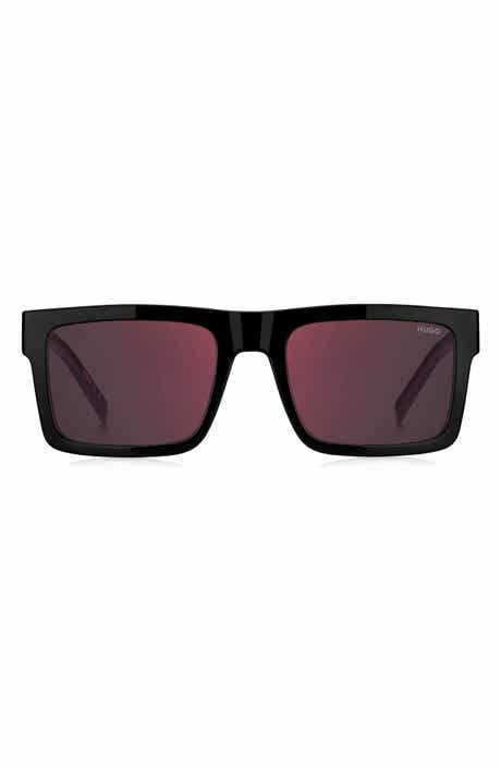 55mm Rectangular Sunglasses