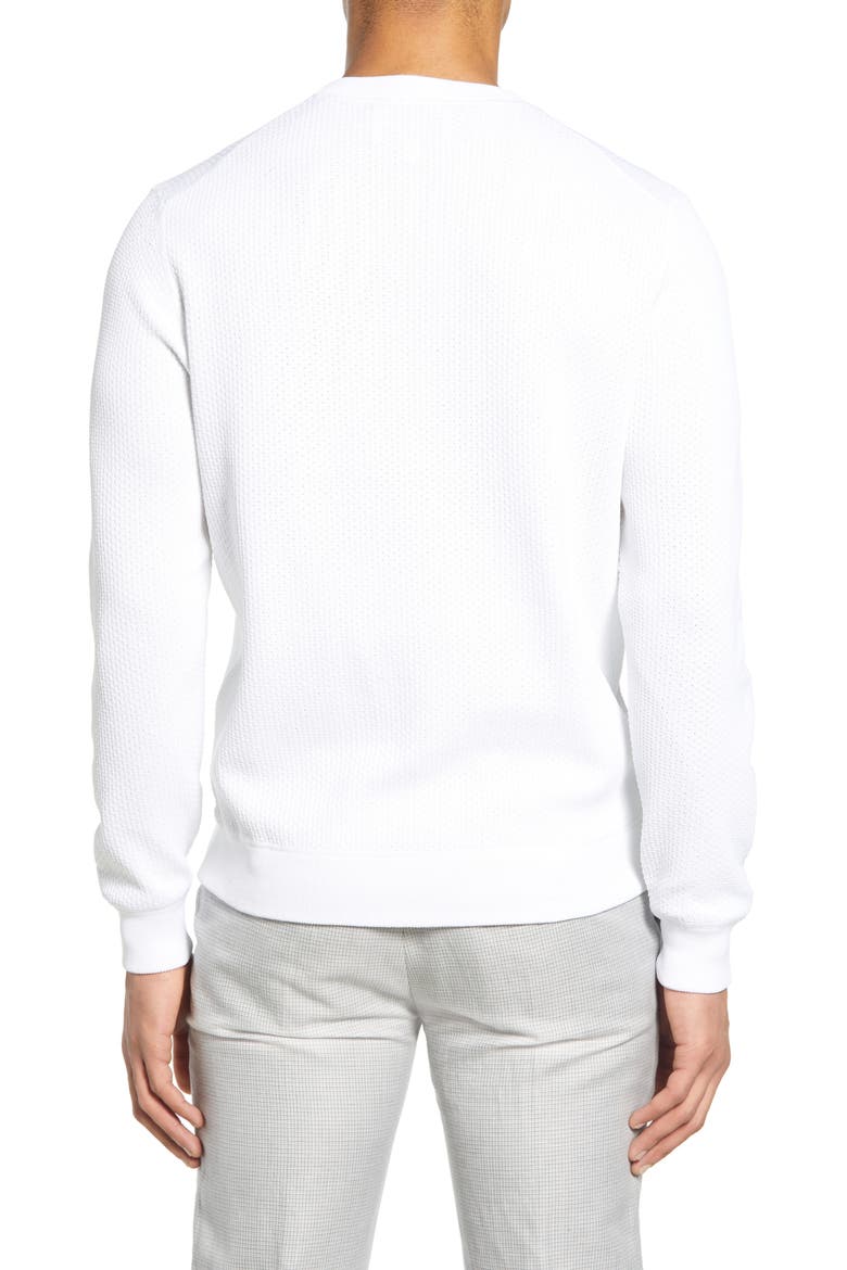 Feel Good Sweatshirt, Alternate, color, WHITE