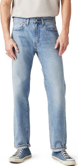 Levi's® 505™ Relaxed Straight Leg Selvedge Jeans | Nordstrom