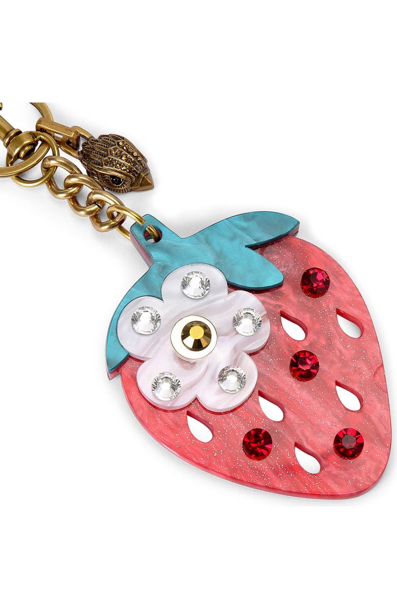 Kurt Geiger London Strawberry Bag Charm, Alternate, color,