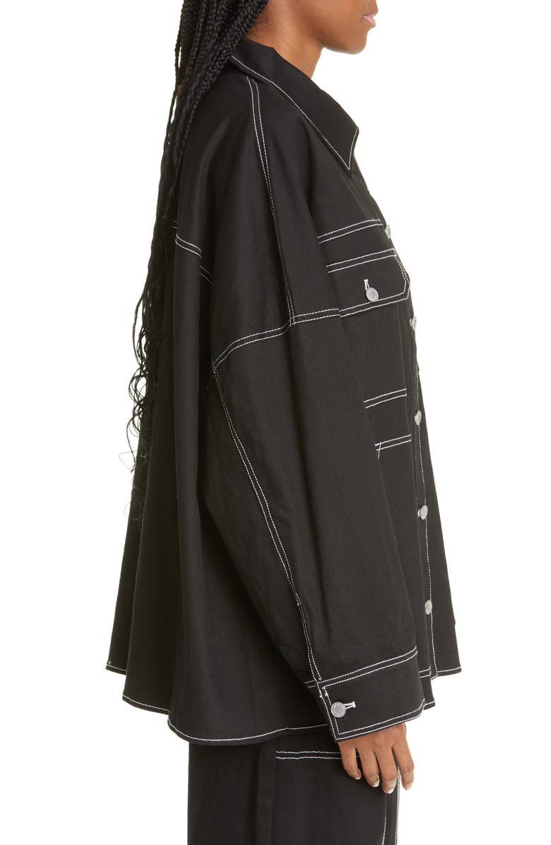 BY.DYLN Cooper Shirt Jacket, Alternate, color, 