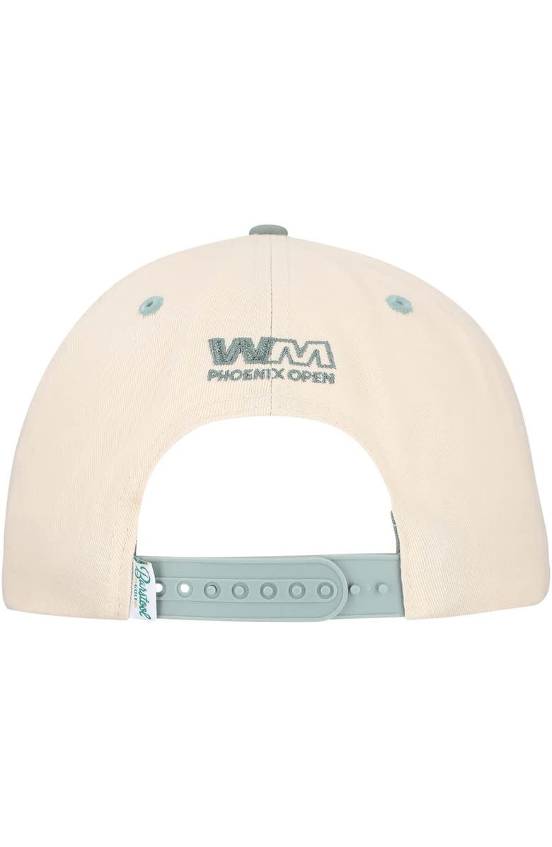 BARSTOOL GOLF Men's Cream WM Phoenix Open People's Rope Adjustable Hat, Alternate, color, Cream